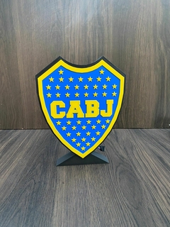 Lampara Escudo Boca Juniors 3d Led