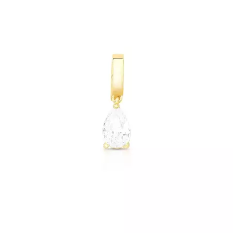 PINGENTE COM CRISTAL EM GOTA