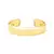 BRACELETE CURVO E LISO COM ABERTURA - comprar online