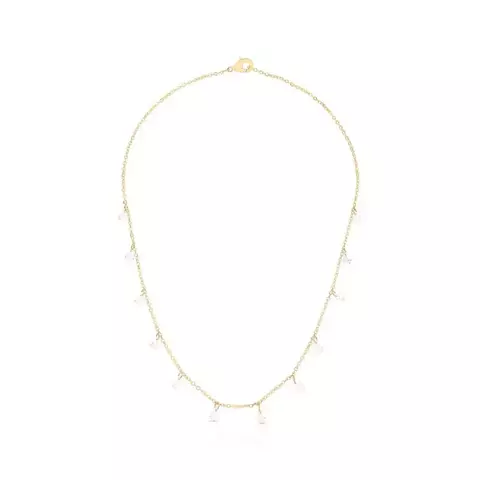 COLAR COM GOTAS EM CRISTAL DISPERSAS