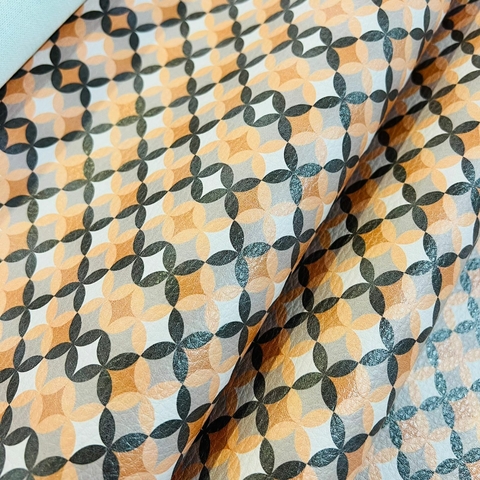 SINTÉTICO DOLL - FLORAL GEOMÉTRICO TERROSO