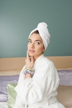 Turbante de algodón y microfibra Large - comprar online