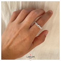 Anillo corazones entrelazados #A126 - comprar online