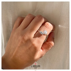 Anillo mariquita y flor #A127 en internet