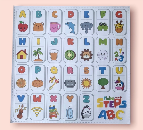 Lona ABC versión INGLÉS