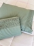 JG DE CAMA RENDADO KING VERDE - comprar online