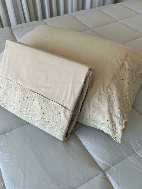 JG DE CAMA RENDADO KING NUDE - comprar online