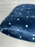 MANTA POA CASAL AZUL MARINHO - comprar online