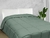 EDREDON QUEEM VERDE ERVA DOCE - Criativa Moda casa