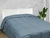 EDREDON QUEEM AZUL - Criativa Moda casa