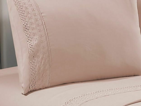 JG DE CAMA RENDADO QUEEM ROSÊ - comprar online