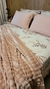 MANTA CONFORTO CASAL ROSÊ - Criativa Moda casa