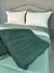 EDREDON QUEEM VERDE ESMERALDA - Criativa Moda casa