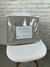 KIT MIRAGGIO QUEEM CINZA - Criativa Moda casa