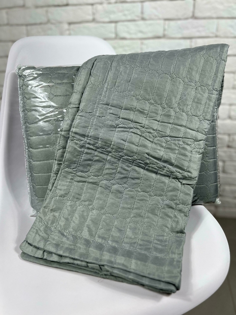 COLCHA GALERIA KING CINZA - comprar online