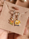Berloque Bob Esponja e Patrick banhado a prata 925 - comprar online