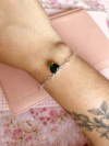 Pulseira Coração Verde - comprar online