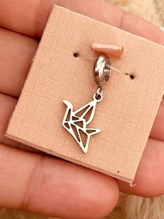 Berloque origami em Aço Inox na internet