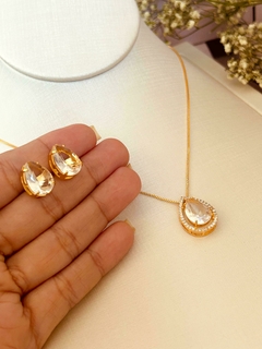 Conjunto Gota Zircônia na internet