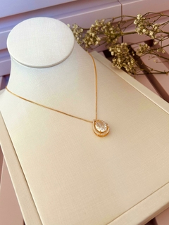 Conjunto Gota Zircônia - Coisas da Tam - Semijoias em Fortaleza