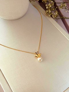 Conjunto Semijoia Pérolas com Borboleta - loja online