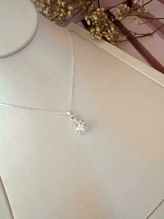 Conjunto Semijoia Zircônia Cruz Luxo Prata na internet
