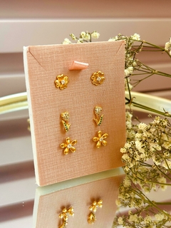 Trio Brinco Flores - comprar online