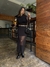 VESTIDO LONGO TULE PRETO - comprar online