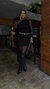 VESTIDO LONGO TULE PRETO