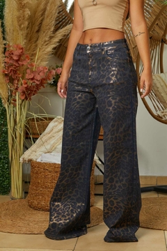 Jean flare Tec Animal print