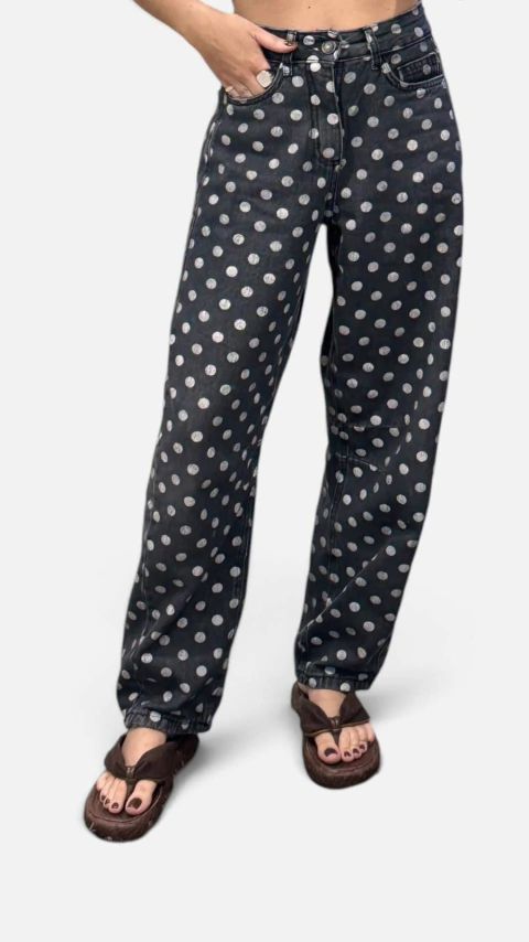 CALÇA JEANS POÁ