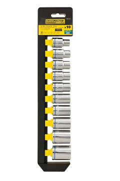 Juego De Tubos Bocallaves 10pz Enc 1/2 Crossmaster Milimetri - comprar online