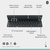 Logitech - Keys-to-GO 2 - Teclado portátil Bluetooth - Negro - IGRA SHOP