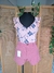 Blusa regata feminina alça babados estampas abstratas flores - Economodas Store | Moda Feminina com Estilo e Preços Imbatíveis