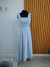 Vestido longo em linho de alça laço no ombro - Bianca