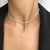 Colar choker Riviera totalmente cravejada - Solter