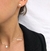 Conjunto minimalista círculo cravejado - loja online