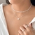 Colar choker Riviera totalmente cravejada na internet
