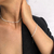 Conjunto Riviera cravejado colar choker e pulseira