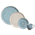 Aparelho De Jantar 24 Peças Bio Breeze & Latte P/ 6 Pessoas Stoneware Cerâmica Porto Brasil