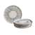 Conjunto 6 Pratos Rasos Grandes Stoneware Bio Elemento 27,5cm Porto Brasil