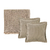 Conjunto Kit Para Cama e Sofá Manta e Almofadas 100% Algodão Texturizadas Denver Karsten - Zarco BR