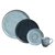 Aparelho De Jantar 24 Peças Bio Night Blue & Breeze P/ 6 Pessoas Stoneware Cerâmica Porto Brasil - Zarco BR