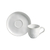 Conjunto 6 Xícaras de Café 120ml Com Pires Stoneware Cerâmica Bio New White Porto Brasil