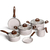 Conjunto de Panelas Antiaderentes Ceramic Life Smart Plus Revestimento Cerâmico 6 Peças Brinox