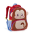 Mochila Bolsa Escolar Pequena Infantil Mochilinha Creche Animais Pets 3D ZOOP - loja online