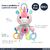 Plush Pelúcia Infantil Treme-Treme Atividades 4m+ BUBA Unicórnio com Mordedor Vibração e Buzina na internet