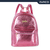 Bolsa Mochila Escolar Infantil Barbie Couro Sintético Metalizado Alça Regulável C/ Detalhes UP4YOU - comprar online
