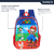 Mochila Escolar Com Alça Regulável Super Mario Bros 3 Bolsos PU Filme Games Aula Escola UP4YOU - Zarco BR