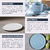 Aparelho De Jantar 24 Peças Bio Breeze & Latte P/ 6 Pessoas Stoneware Cerâmica Porto Brasil na internet